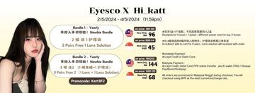 Eyesco X Hi_katt 🔥 YEARLY READY STOCK