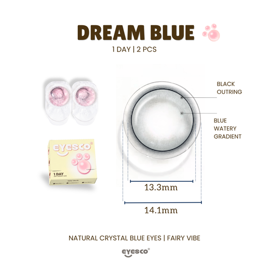 【2pcs】Dream Blue | Cozy Daily Trial kit